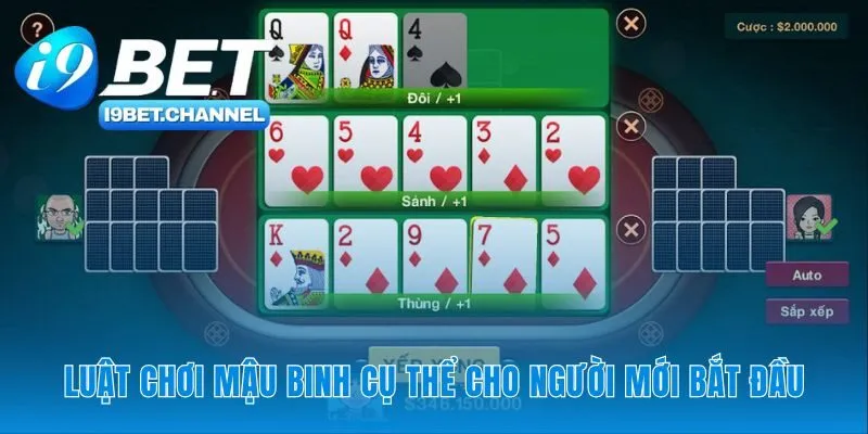 Cách chơi Mậu binh cơ sở cho mọi chiến thuật